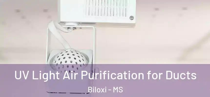 UV Light Air Purification for Ducts Biloxi - MS
